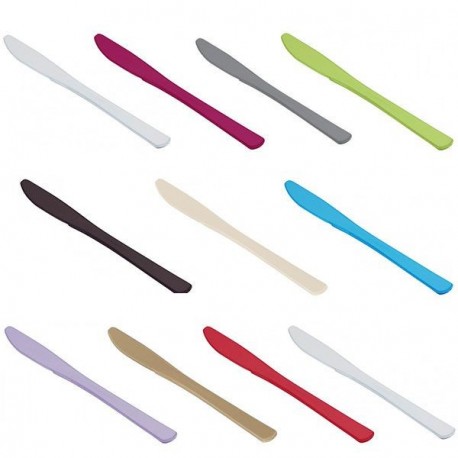 Couteaux couleur plastique x 50