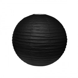 Lampion Noir 25 cm