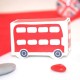 Boite à dragées Bus rouge de Londres