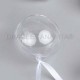 Boule à dragées transparente 6 cm