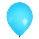 8 Ballons gonflables turquoise 25 cm