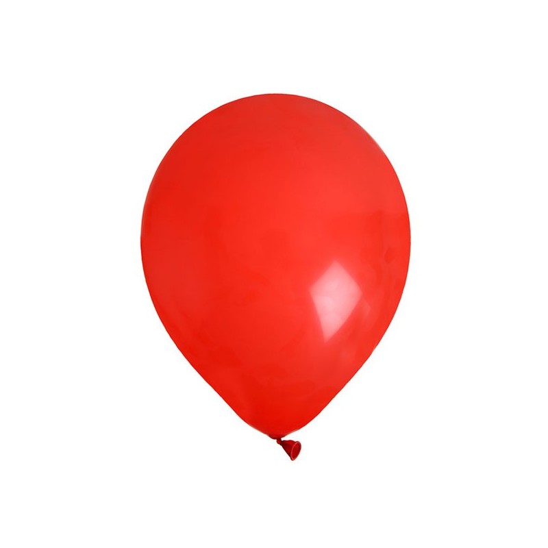 Ballons de baudruche 27cm rouge - Ballon Rouge - Dragées Anahita