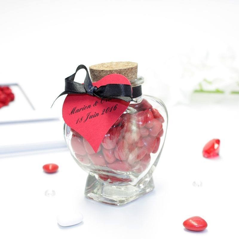 Ballon Coeur-Rose – La Boite à Dragées