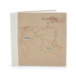 Livre d'or voyage autour de monde 44 pages