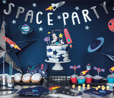 Anniversaire espace et astronaute