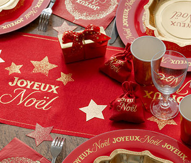 Collection Noël Rouge & Or